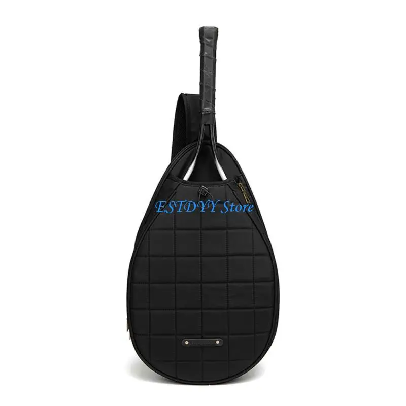 

G6DE Tennis And Badminton Racquet Crossbody Bag, Water Resistant Tennis Racquet Crossbody Bag Purse for Daily Accessories