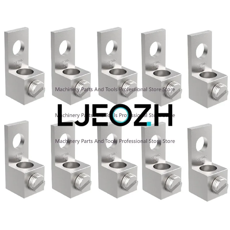 Single Hole Quick Connection Aluminum Terminal, Pressure-free Nose, One-word Screw/hexagonal Screw
