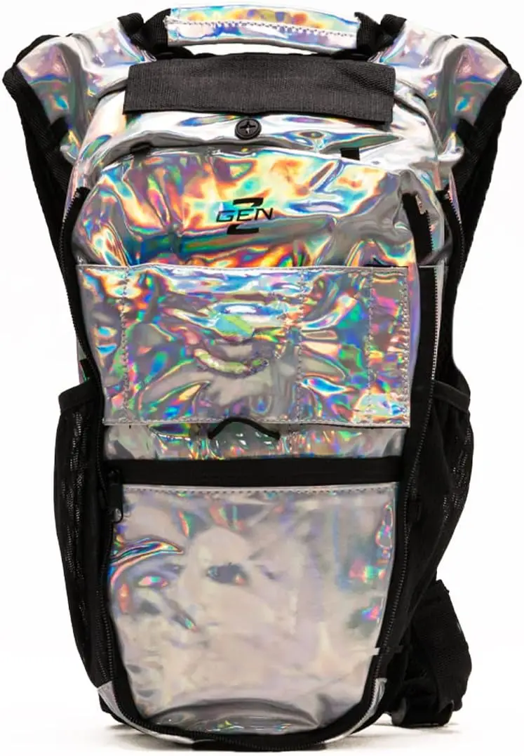 Anti-Theft Hydration Backpack | Rave Hydration Pack, Festival Water Bag, Hydropack Rave, Rave Camelbak