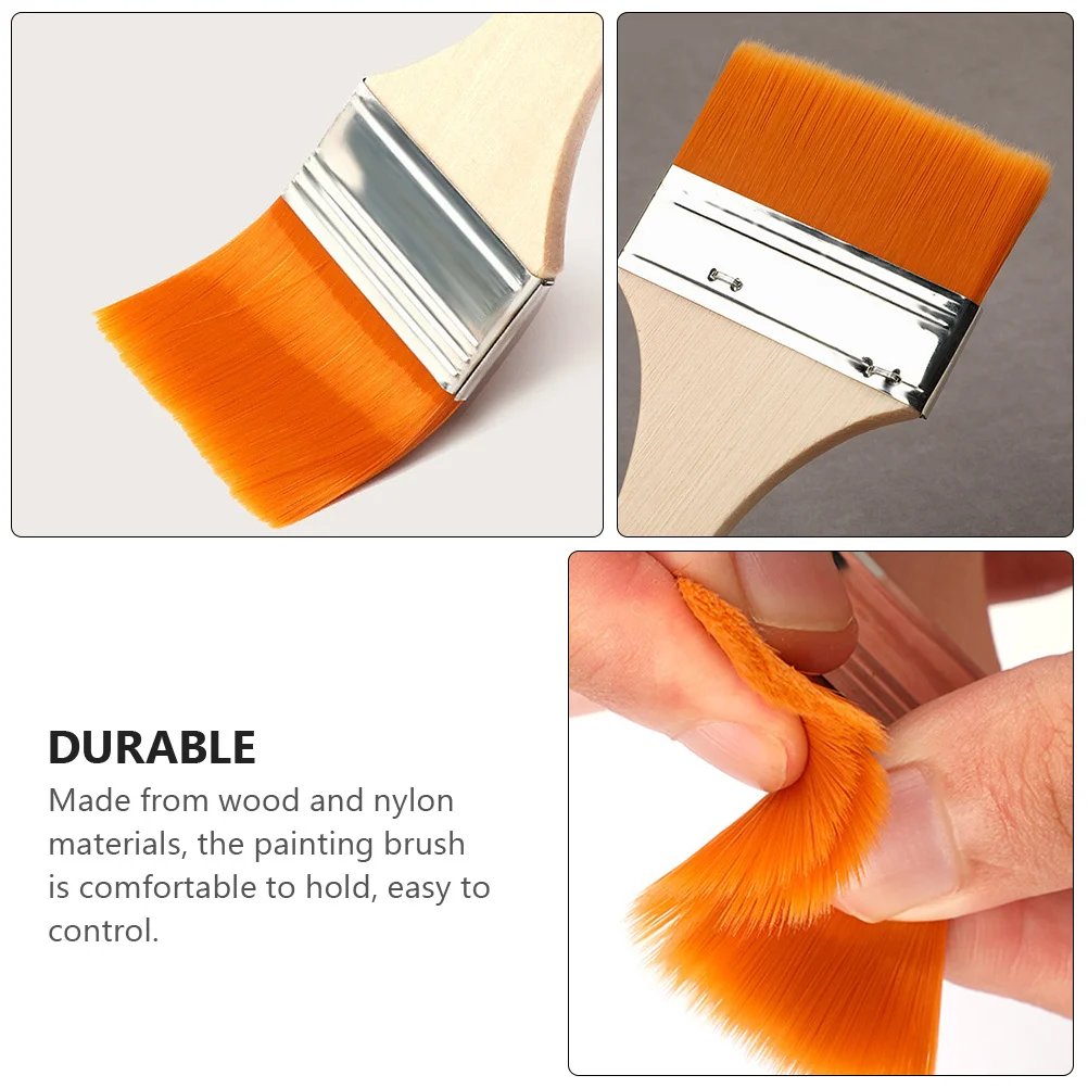 CIMAXIC 12pcs Oil Paint Brushes for Students Kids Watercolor Art Supplies Painting Tools