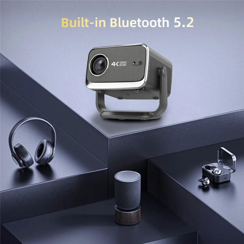 

【Получшие предложения】Для домашнего кинотеатра P20 Pro Wi-Fi6 4K светодиодный проектор Android 13.0 Full HD 1080P Smart Auto Focus Beamer Proyector US PLUG