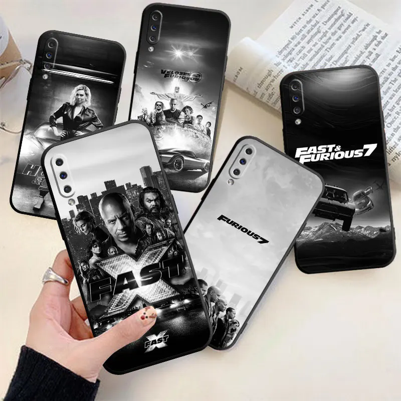 Phone Case For Samsung Galaxy A03 A14 A21S A22 5G A23 A33 5G Soft TPU Cover Coque Funda Fast And Furious