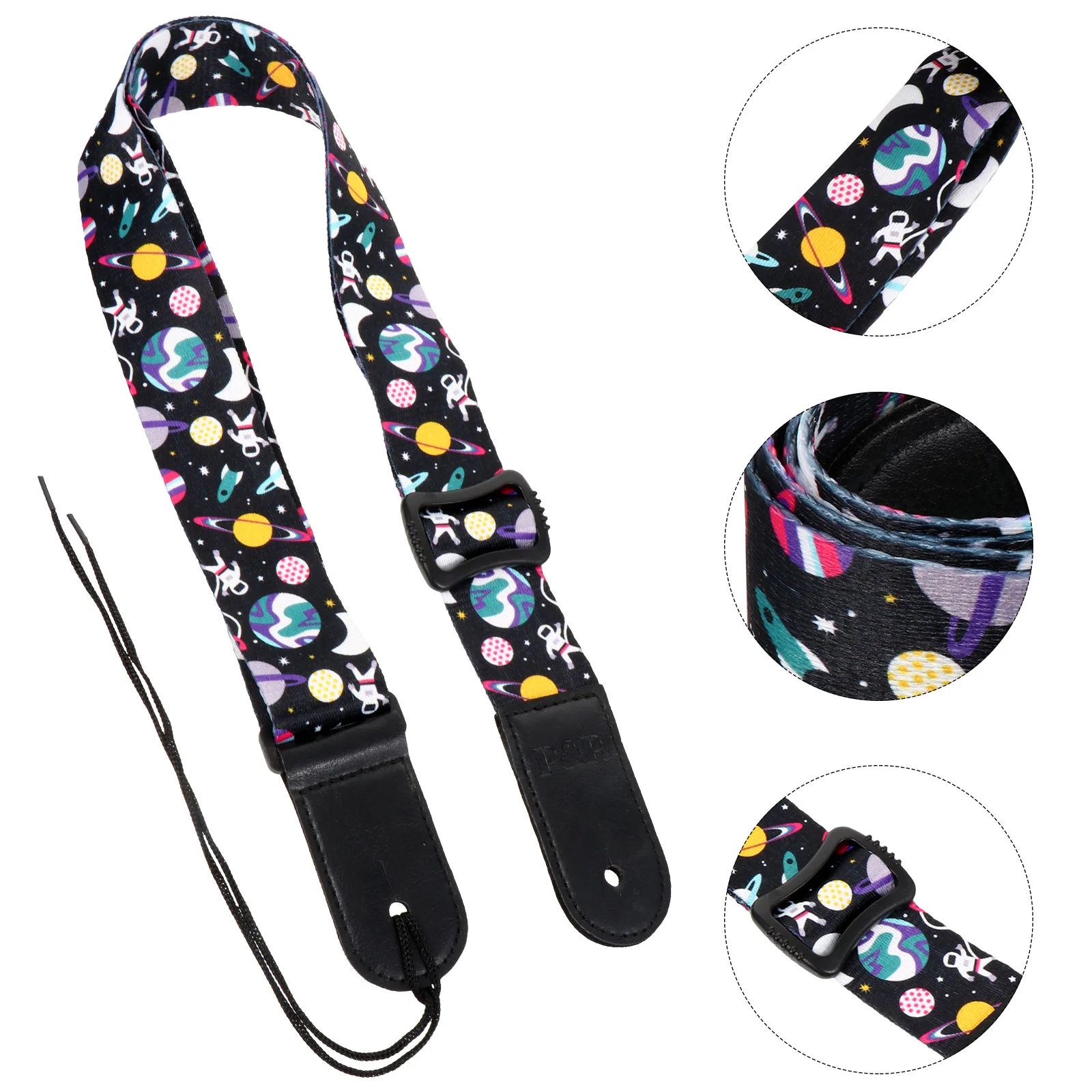 

Ukulele Strap Vintage Guitar Belts for Boys Acoustic Banjo Suspenders Shoulder Adjustable Child
