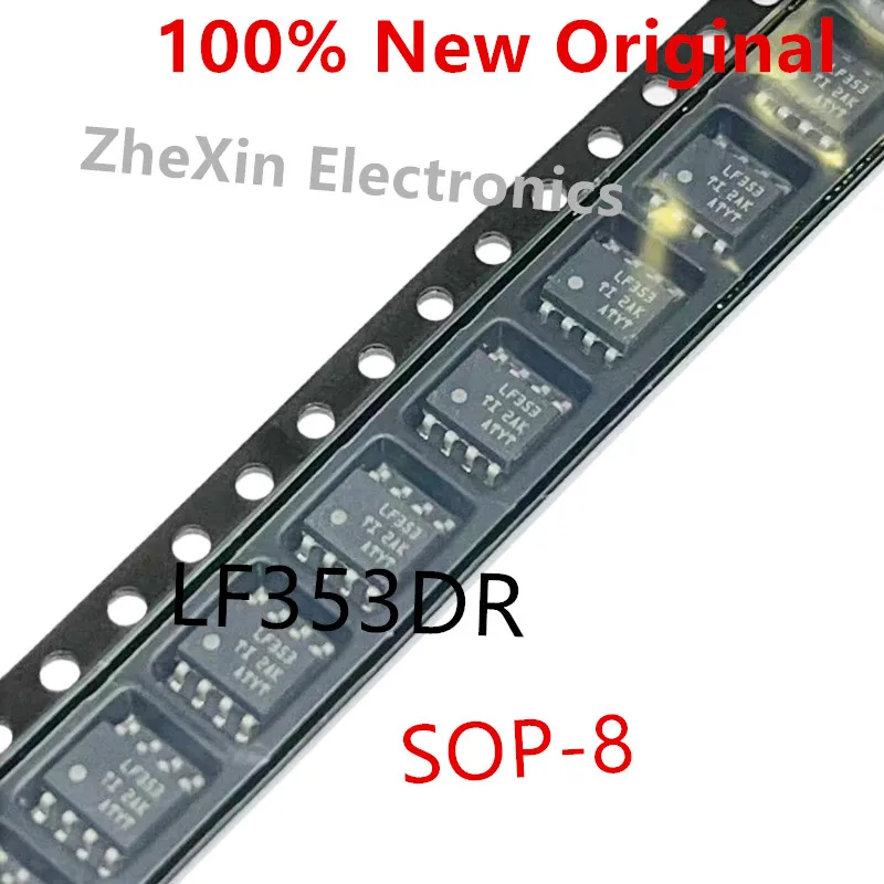 10PCS/Lot  LF353DR  LF353 、LF347DR  LF347 、LF356MX  LF356M 、LF412CDR  LF412C  New original JFET input operational amplifier chip