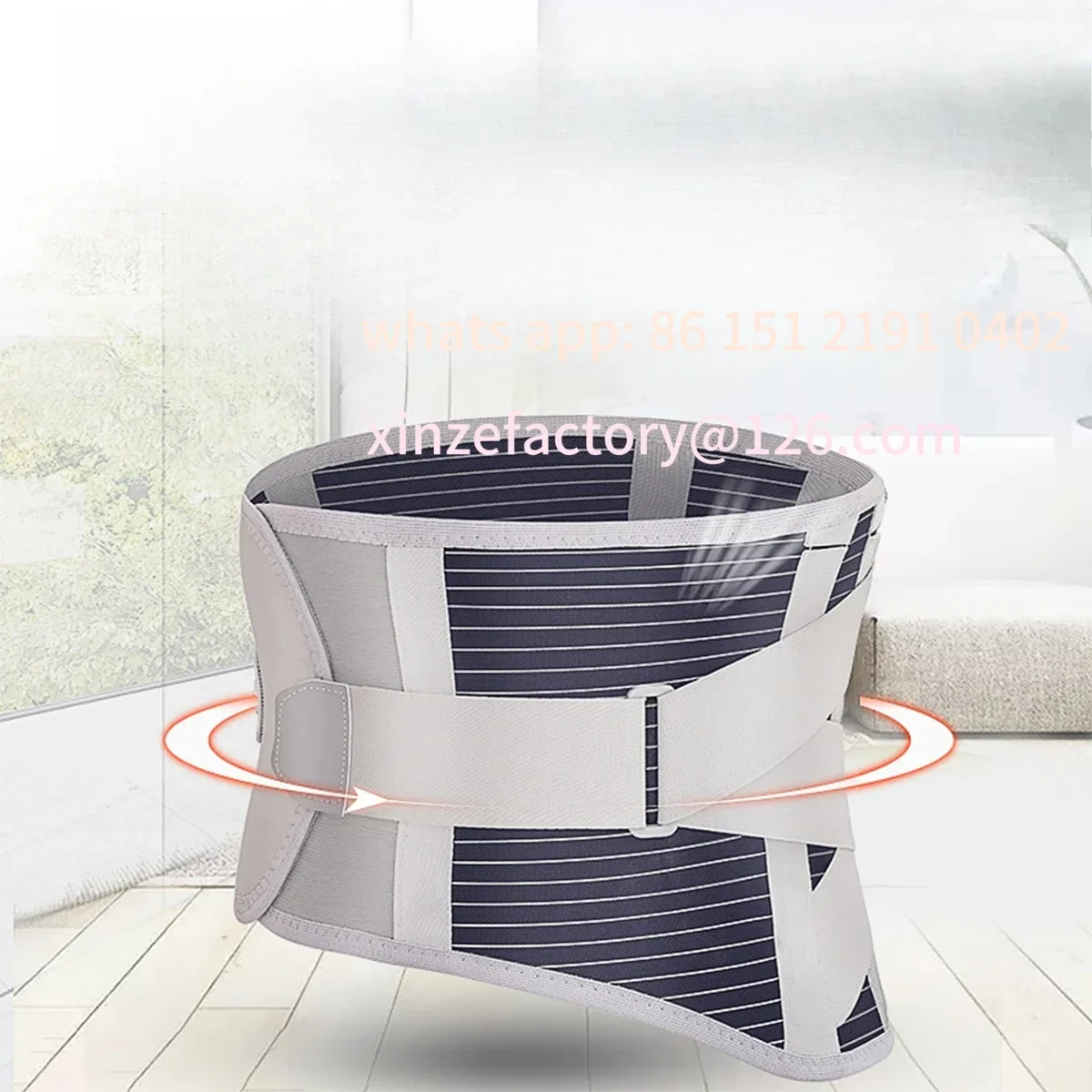 

Customizable Tutore la parte bassa della schiena, tutore per la schiena riscaldato, terapia magnetica, cintura