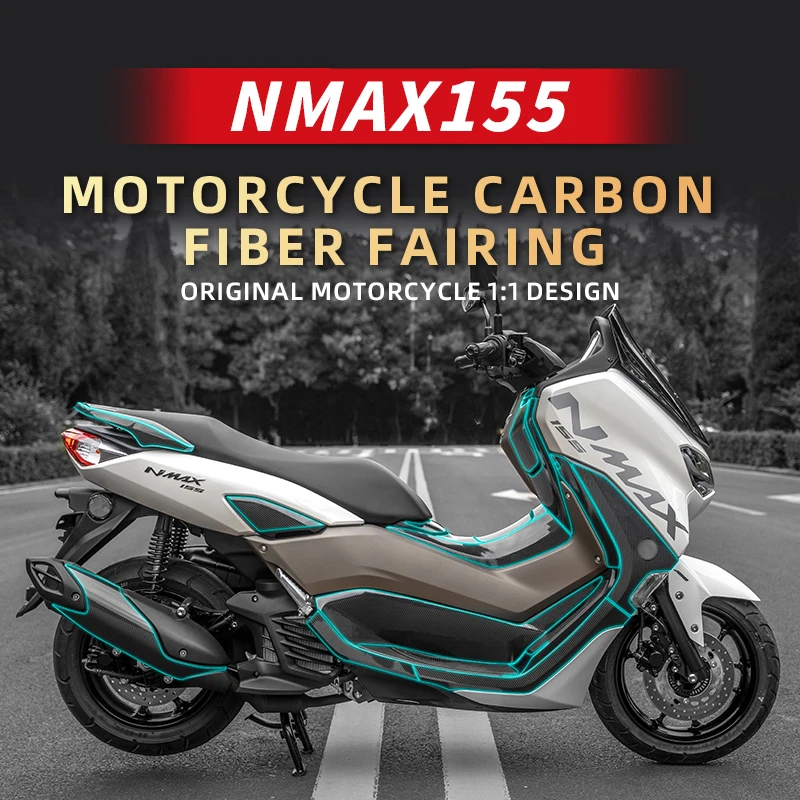 

Используется для мотоцикла YAMAHA NMAX155 2020 2022 лет 5d защита и украшение из углеродного волокна наклейки аксессуары Переводные картинки