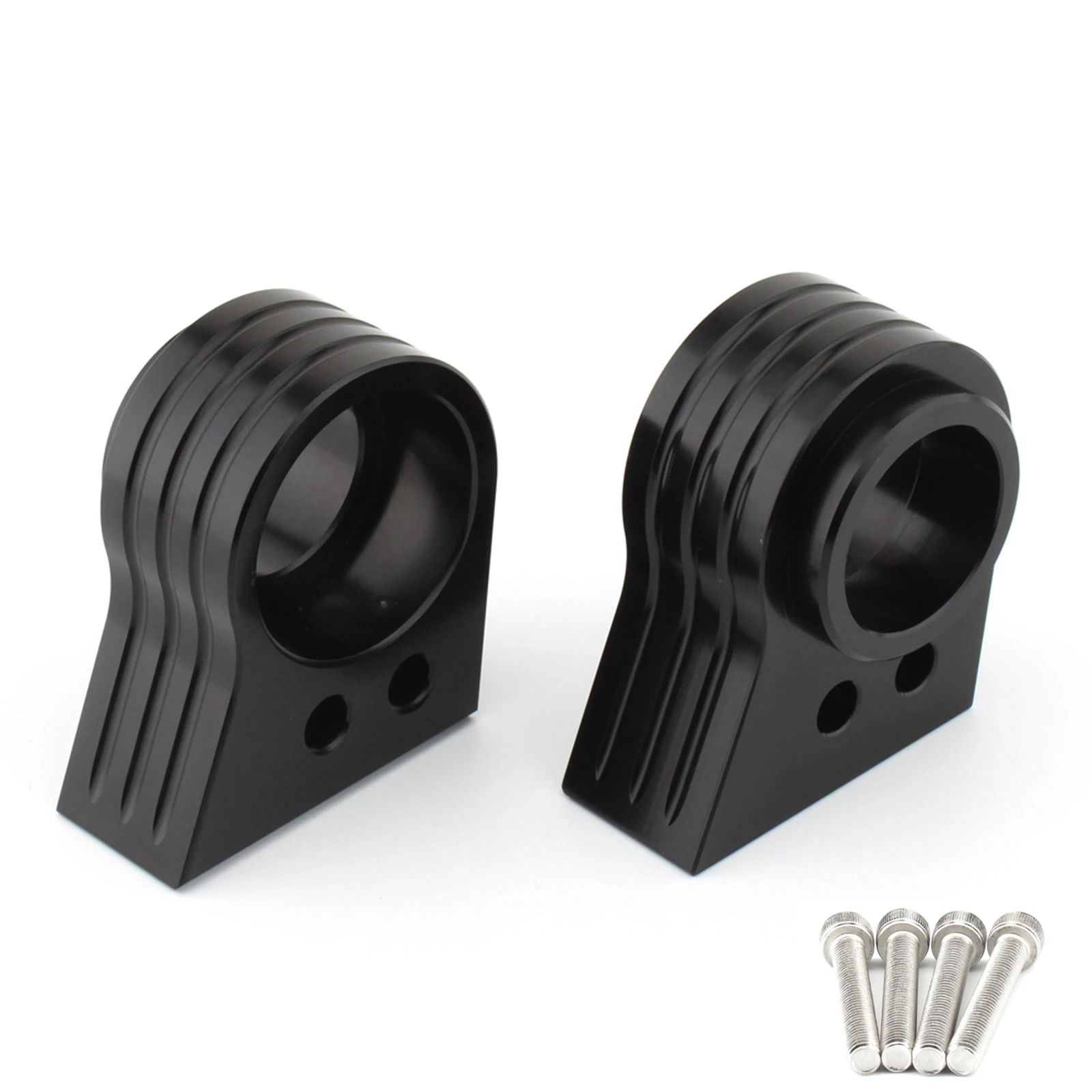 For Kawasaki ZZR1100 1989-2001 GPZ1100 & ZX1000E 1995-1999 Aluminum Handlebar Riser Spacer Adapter Kit