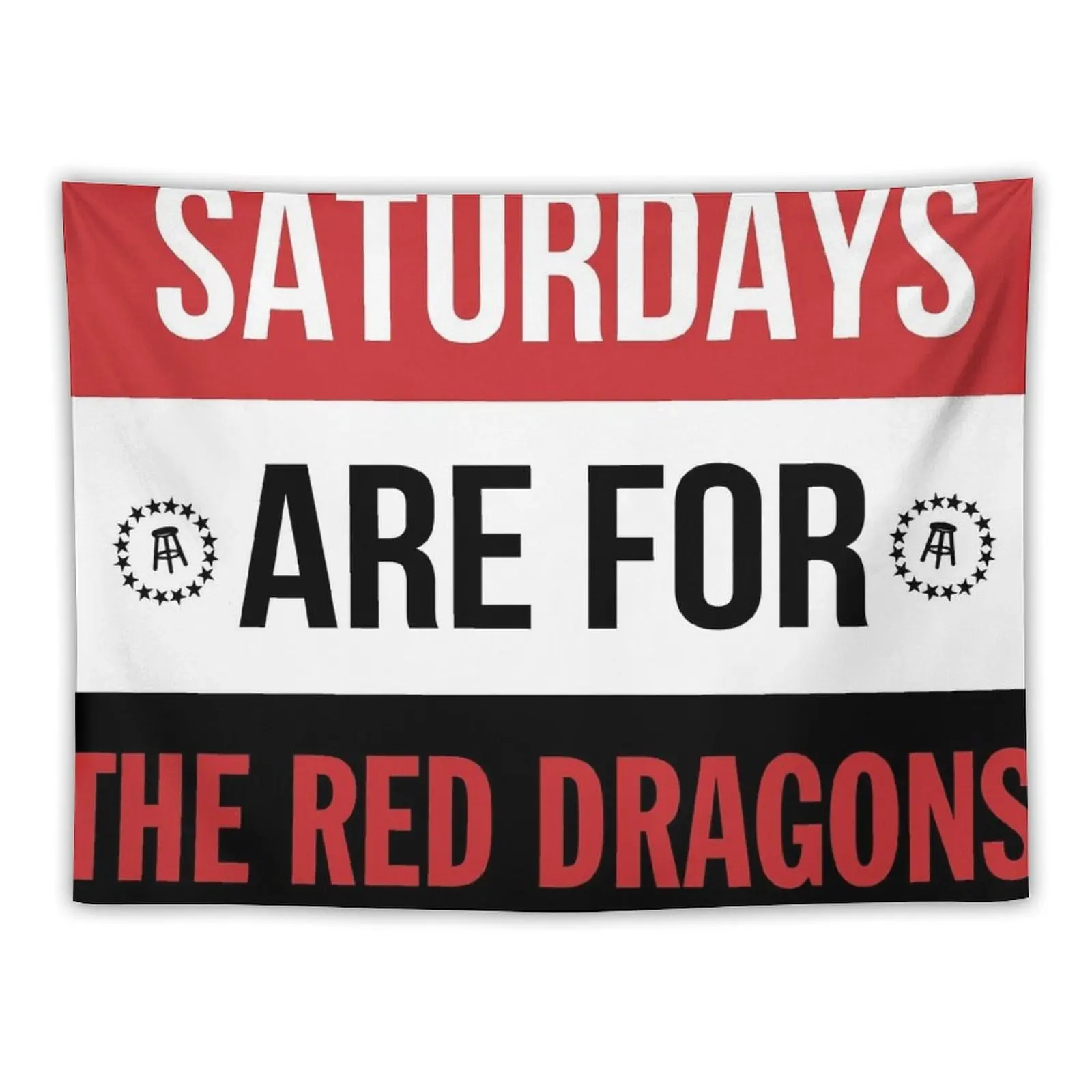 

Saturdays are for the Red Dragons Tapestry Decorations For Room Wall Hanging Hanging Wall Things To Decorate The Room Tapestry