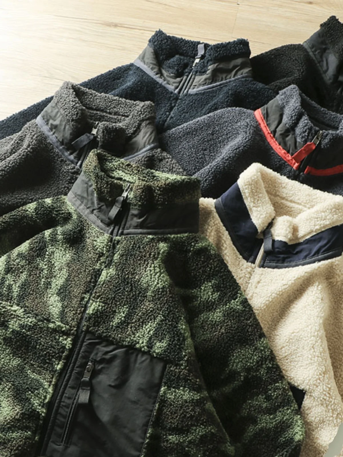 Jaket Kerah Tinggi Berlapis Hangat dan Nyaman untuk Pria, Pakaian Musim Gugur dan Musim Dingin Berkualitas Tinggi, Gaya Muda