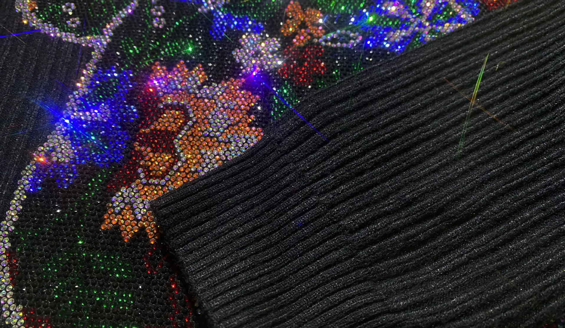 Lantejoulas dos desenhos animados urso malha pulôver camisola topos para mulher casual o pescoço manga longa malhas de grandes dimensões moda coreana