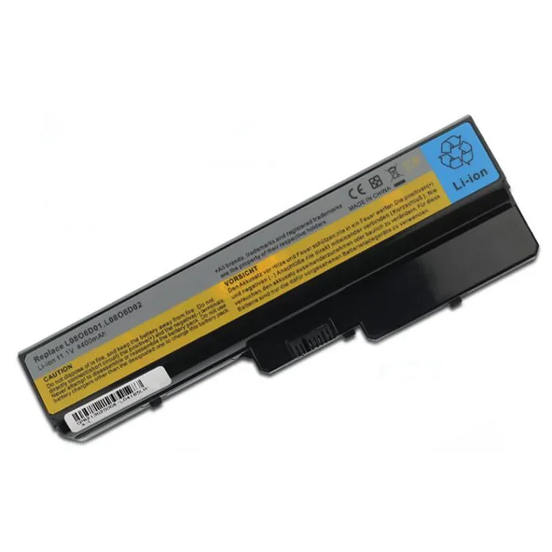 4400mAh L08S6C02 LO806D01 L08L6C02 L08L6Y02 L08N6Y02 Laptop Battery for LENOVO IdeaPad Y430 V430A V450A G430 G450 G530 G550 N500