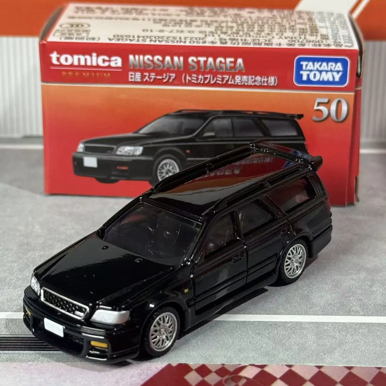 Takara Tomy Tomica Premium 50 Nissan Stage A Mini Car Toy Alloy
