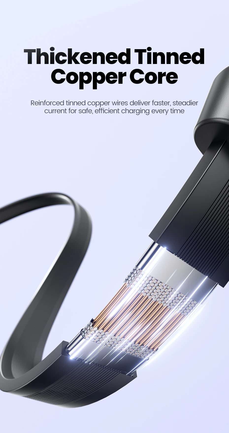 Toocki Einziehbares 100W USB-C-Kabel für iPhone Samsung Magnetisches Einziehbares Lanyard für Reisen Mini Type-C Schnell-Ladekabel Datenkabel – Detail 10