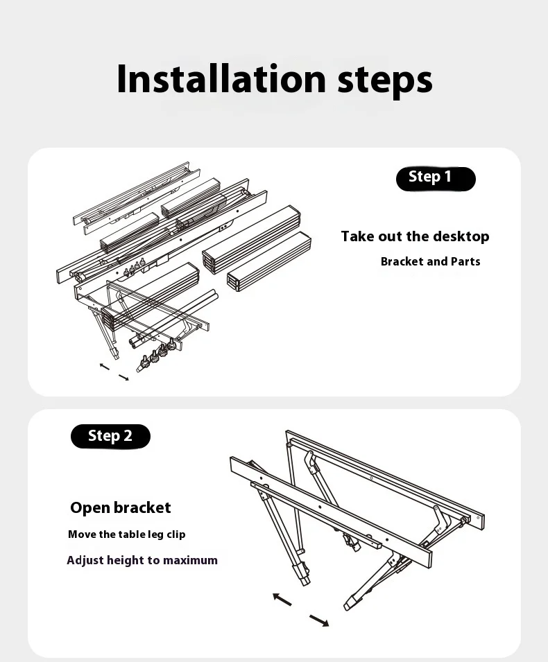 Lohascamping Lightweight Camping Folding Multifunctional IGT Table Roll Brazier Table Adjustable Leg Desktop Burner BBQ Table