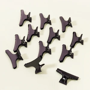 Klipler için saç, kelebek düz, kadınlar için, klipler, kaymaz, 12 parça 8 kısa saçlı en çok satan kanca-no. 7