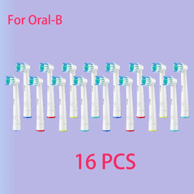 

Сменные насадки для электрической зубной щетки Oral-B Sonic, 16 шт., подходят для Advance Power/Pro Health/Triumph/3D Excel/Vitality