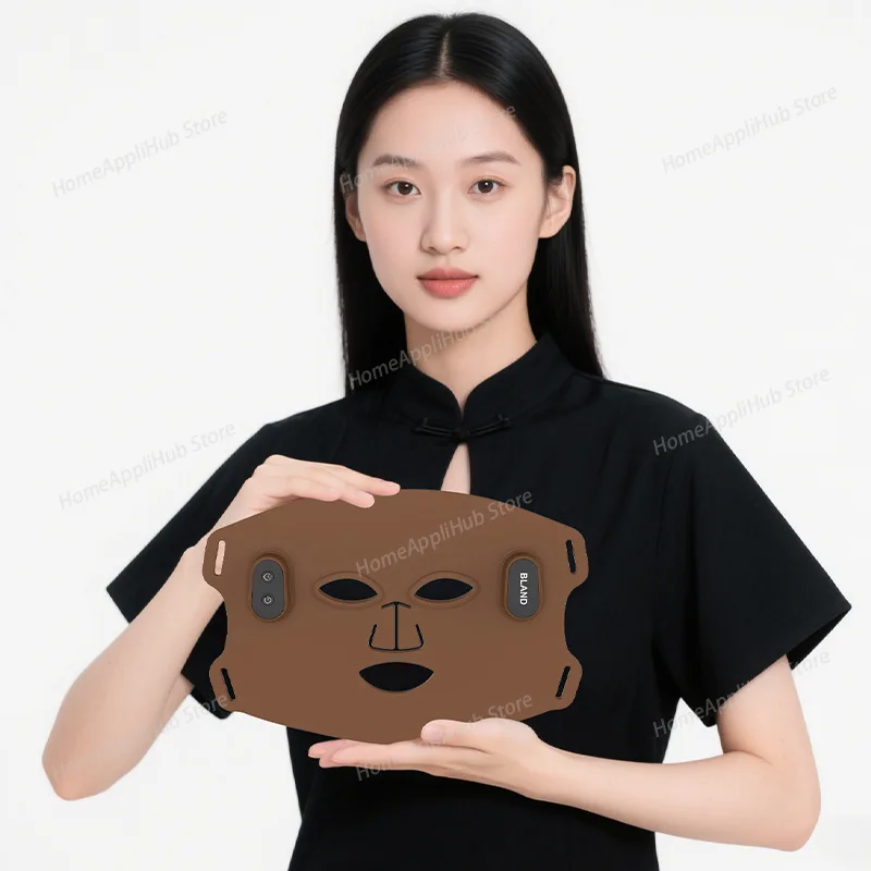 

8-цветная светодиодная силиконовая маска для лица - фотонное омоложение кожи, косметическая маска, инструменты для красоты и здоровья