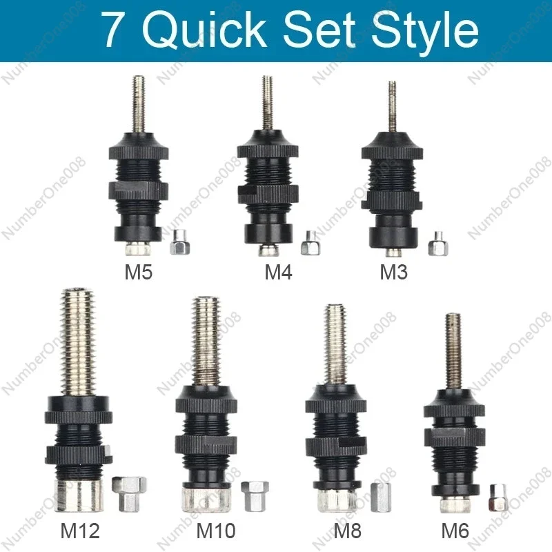 Pneumatic Air Rivet Nut Guns ISO M3 M12 Automatic Insert Threaded Pull Setter Riveting Rivnut Tool for Nuts