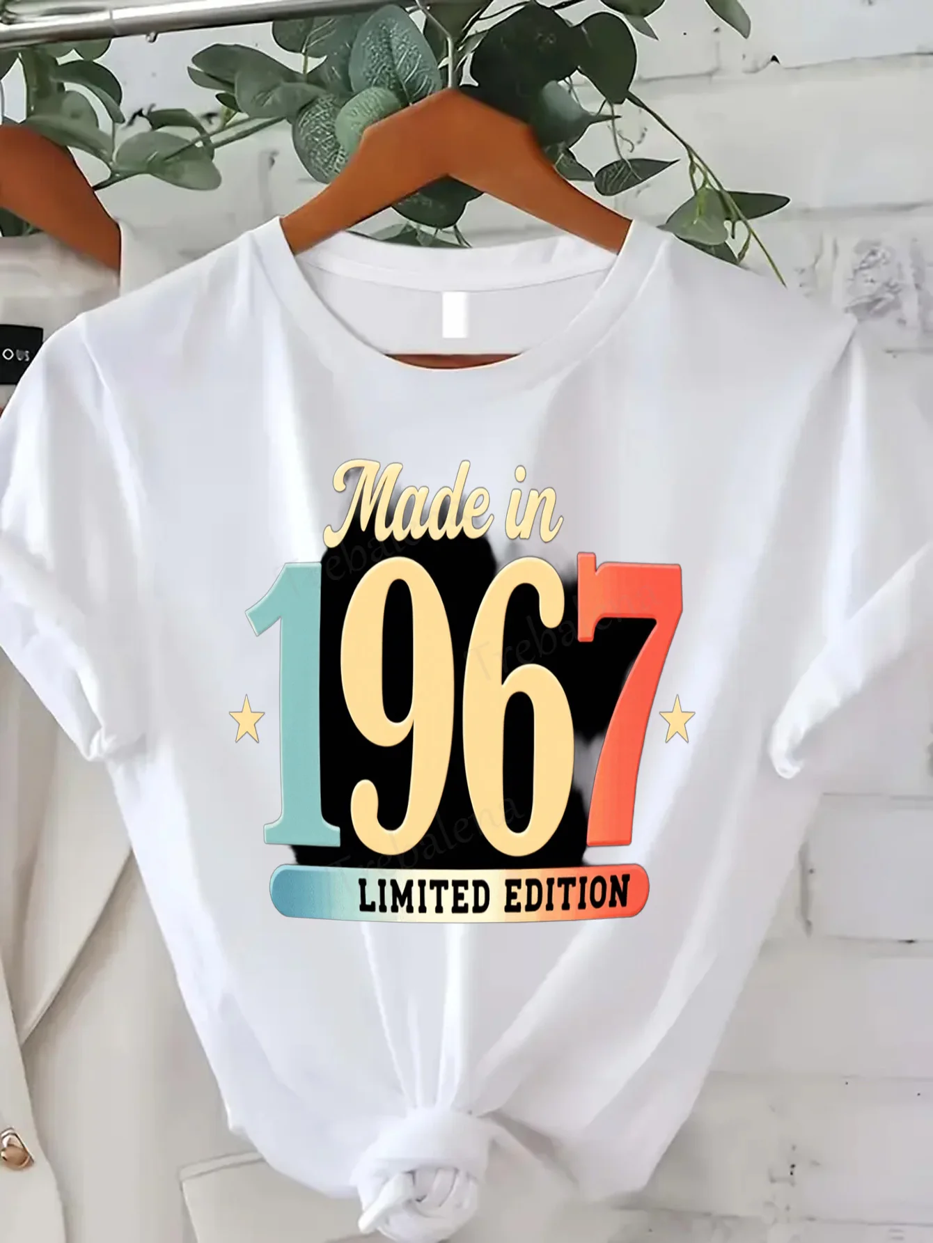 

Women T-shirt Retro 1967 Limited Edition Women's T-Shirt, Vintage Style