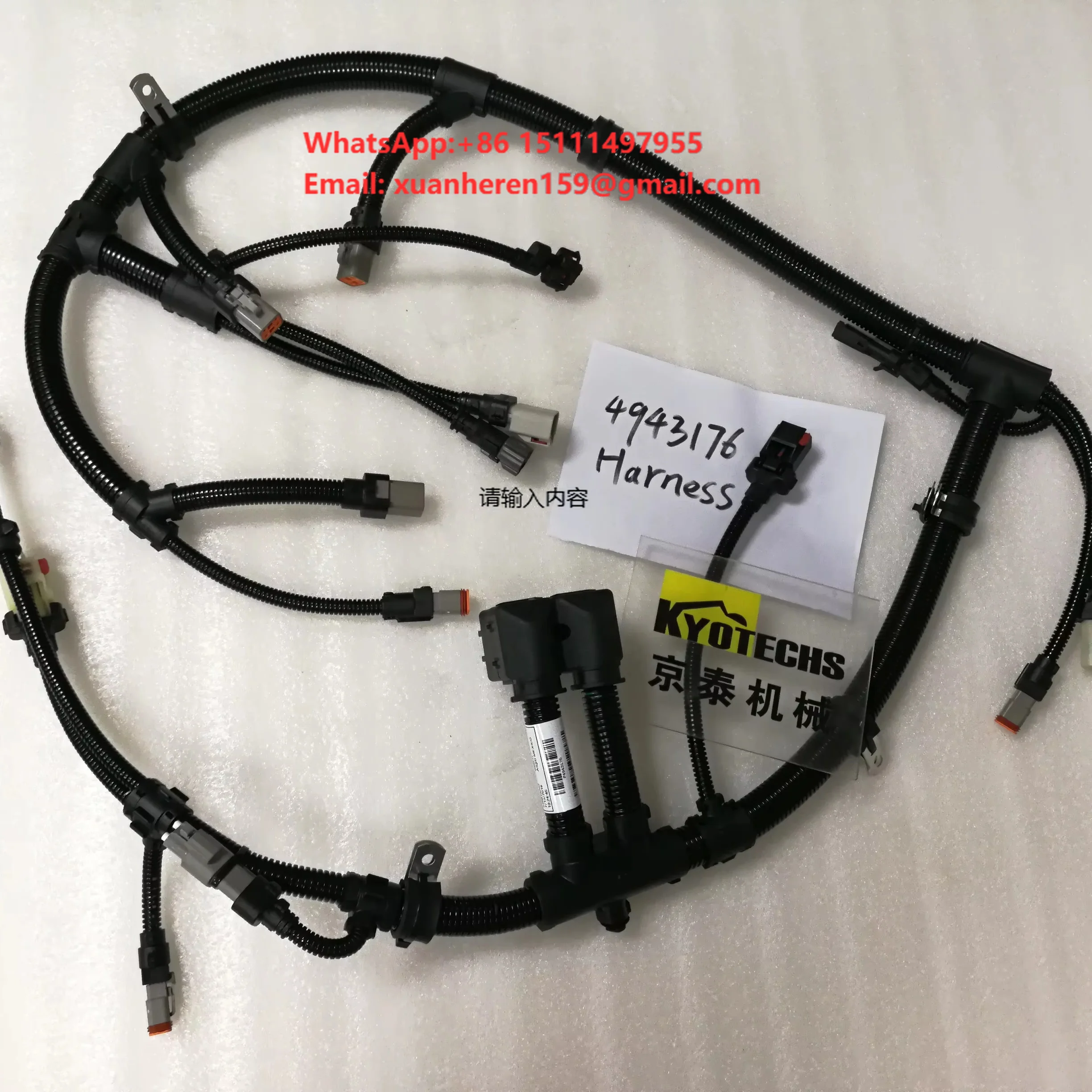 4943176 P4943176 QSL9 QSC8.3 6D107 ECM Harness 6D107 Engine Wire Harness