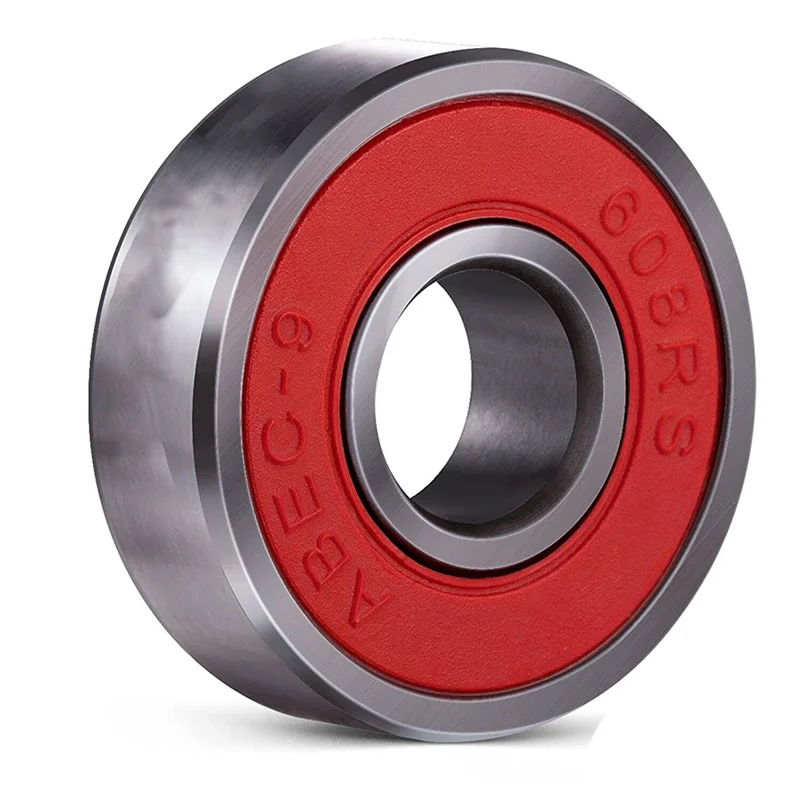 

100Pcs Skateboard Bearings Set,Longboard Bearings 608Rs-High Speed Skate Bearing ABEC-9 for Scooter Wheels,Skate