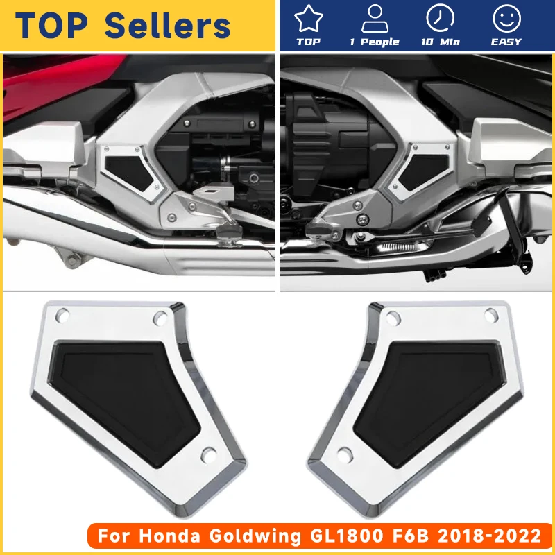 

Motorcycle Swingarm Pivot Swing Arm Pivot Frame Trim Cover Fairing For Honda Goldwing 1800 GL1800 2018-2021 2019 2020