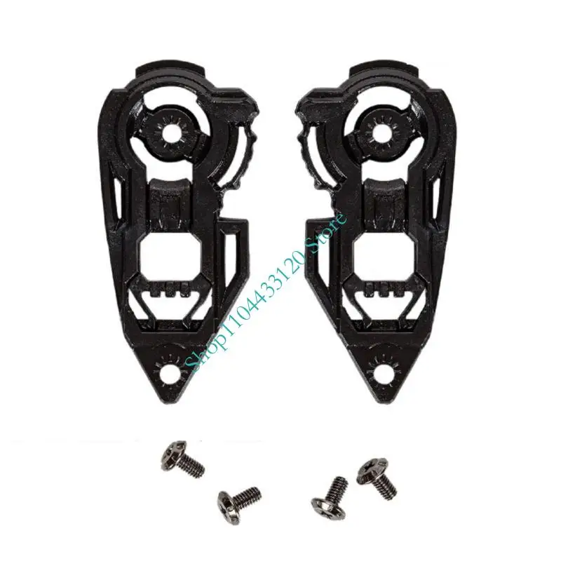 

0XXD 1 Pair Helmets Face Windshield Visors Base for JK 316 AIS 607 Easy Installation