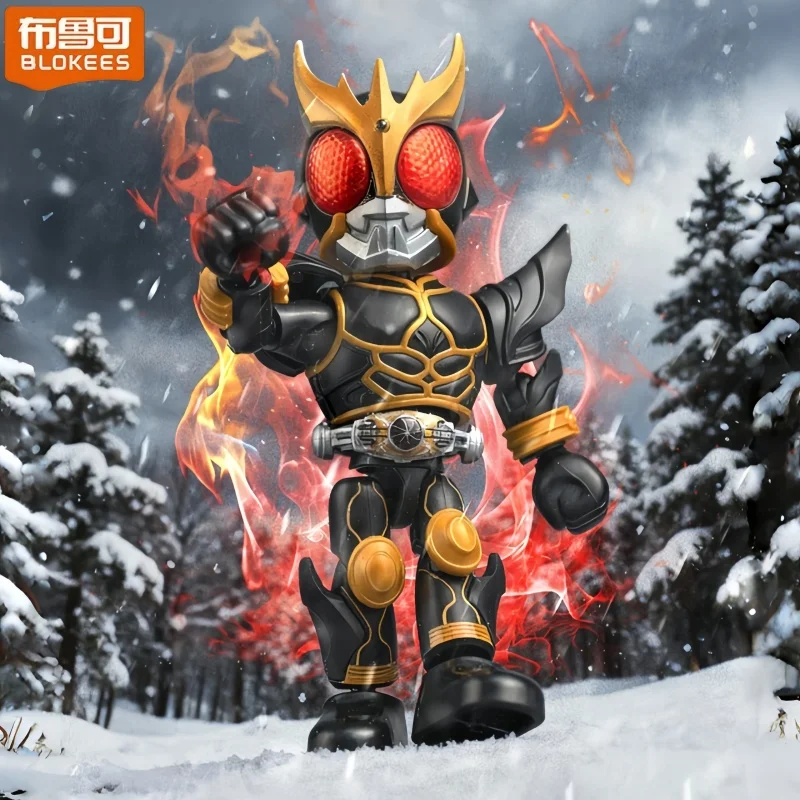 kuuuu28 BLOKEES Building Blocks Man Kamen Rider Starlight Edition Ohma Zi