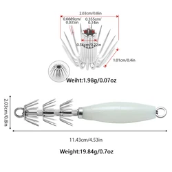 1 pc new large-sized squid hook, three-layer squid jig hook, 20g, 36g, 48g, multiple models of sea fishing hooks