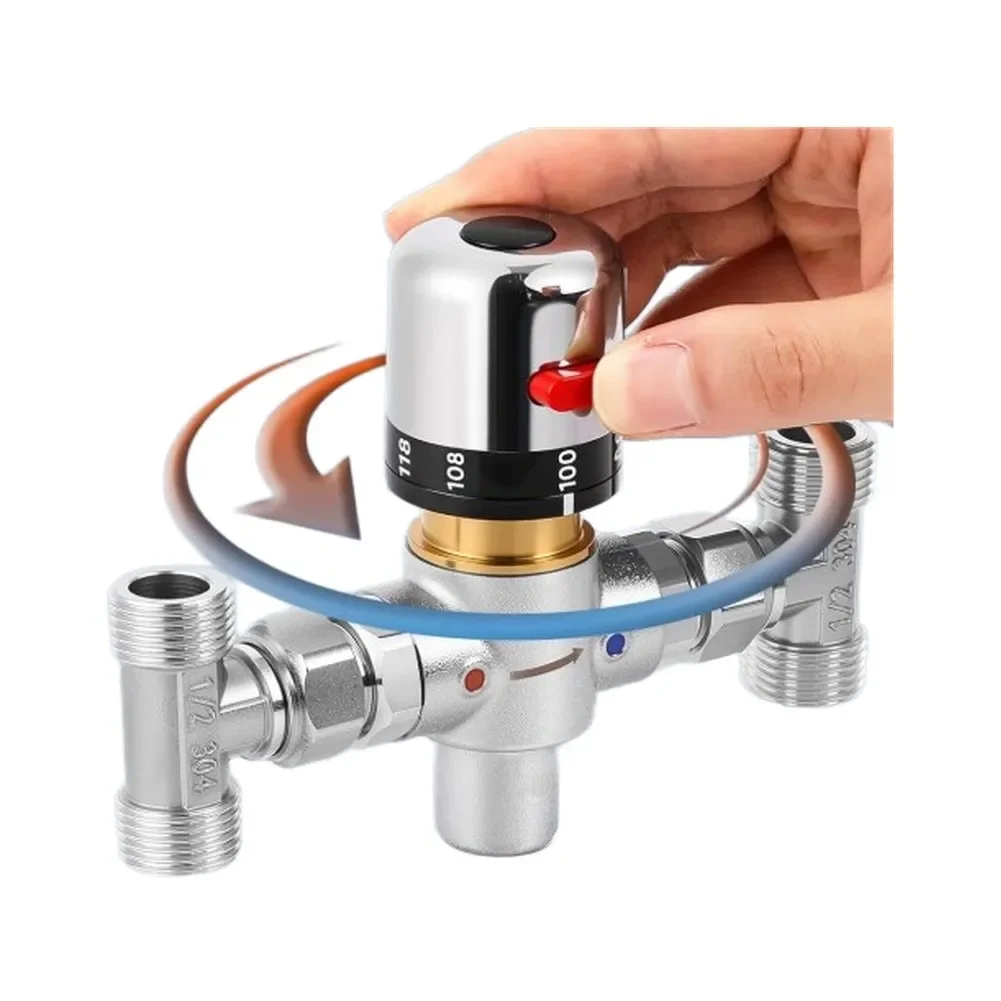 Adjustable Bypass Valve Kit Replaces 500800 Suitable For Hot Water Recirculation System Home Plumbing Hot Water Circulator