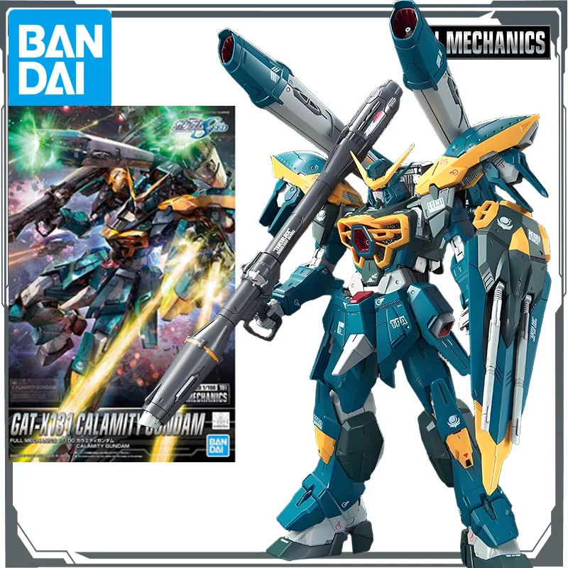 

Bandai Original MODEL KIT GUNDAM FULL MECHANIC GAT - X131 Calamity Gundam 1/100 Аниме Фигурка Сборка Модель Игрушки
