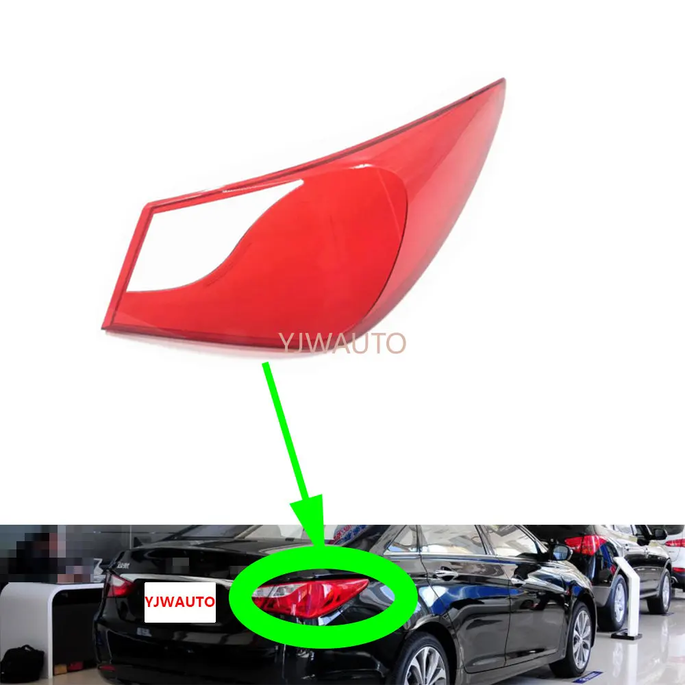 

Taillights Cover for Hyundai Sonata 2011~2014 Car Rear Light Replacement Brake Light Glass Parking Lamp Shell Taillamp Lens