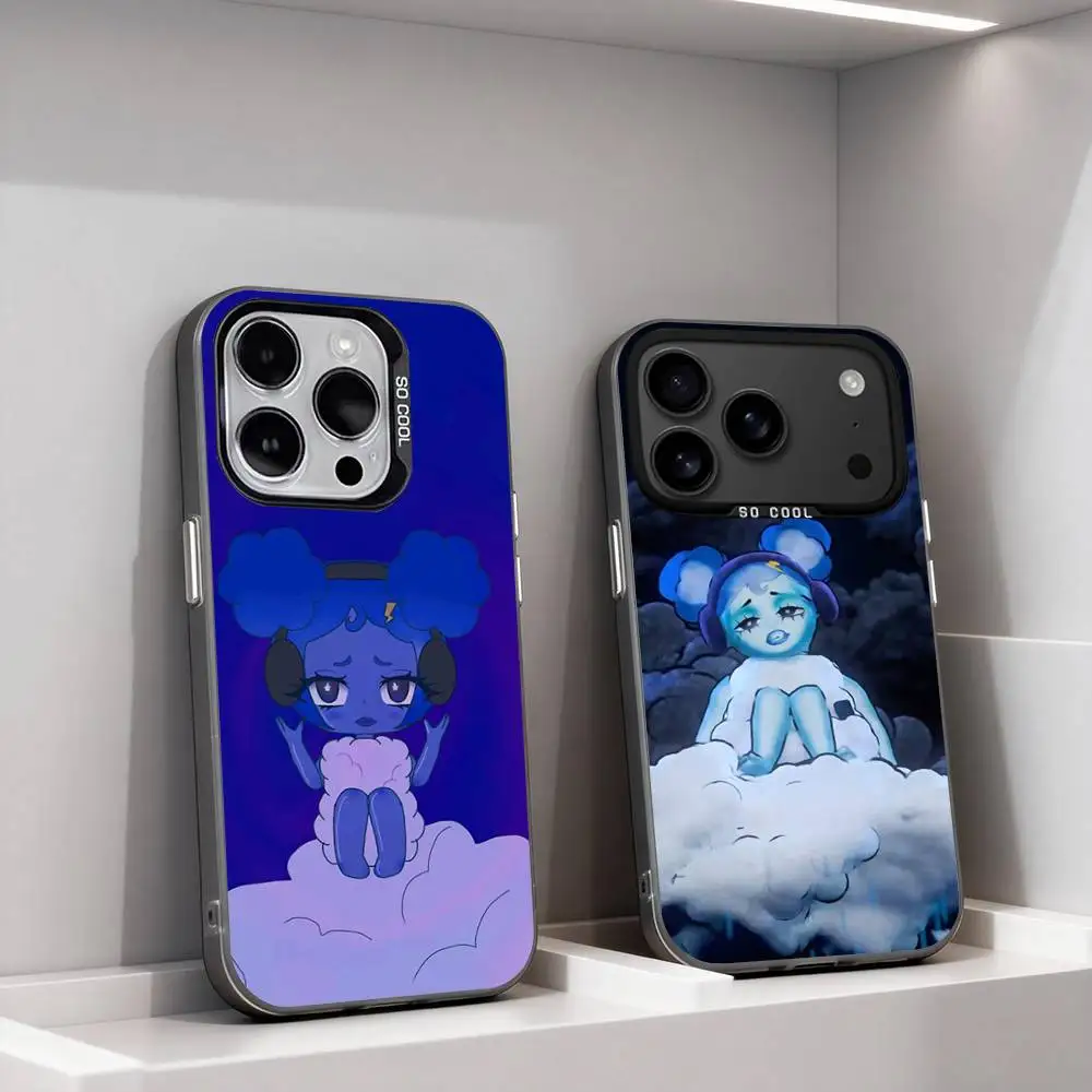 

J-Junior H Sad Girl Cool Phone Case For iPhone 17,16,15,14,13,12,11,Pro,XS,Max,Plus,Mini,SE4,E Black Matte Shockproof Cover