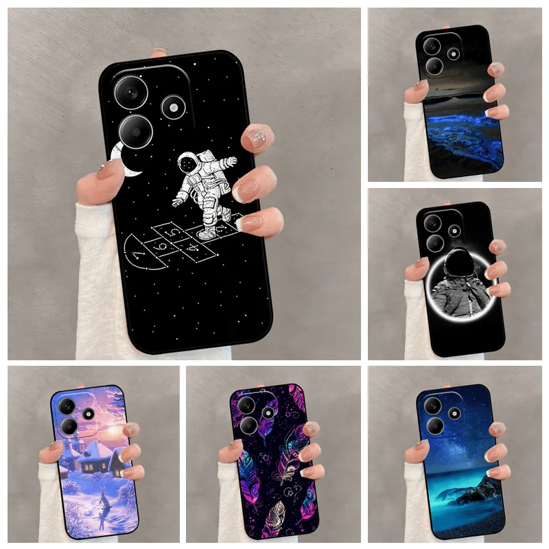 

Мягкий силиконовый чехол для телефона из ТПУ для Xiaomi Redmi Note 14 4G 5G