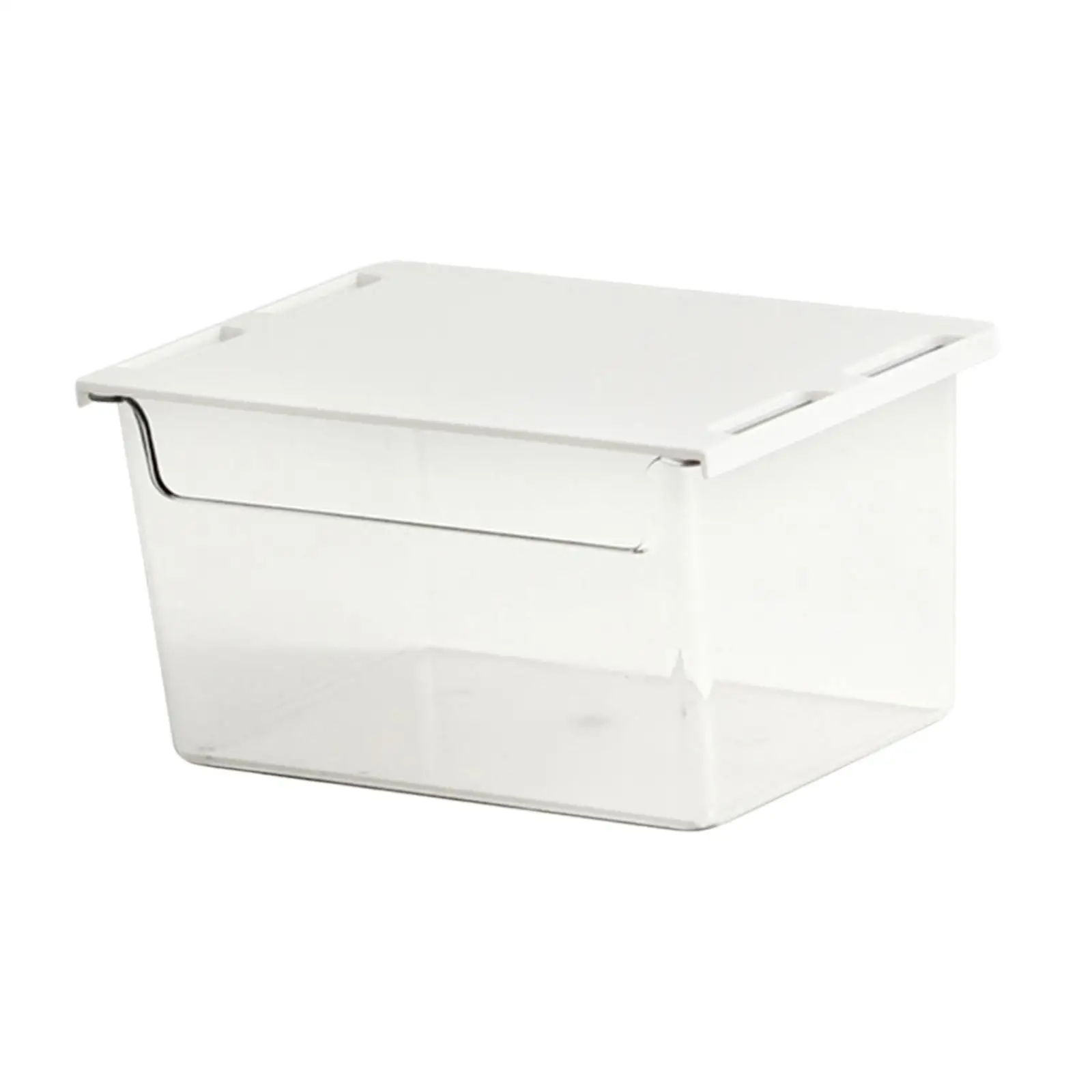 Under Table Storage Drawer Transparent Organizer Slide Out Cabinet for Kitchen Home Office Storage