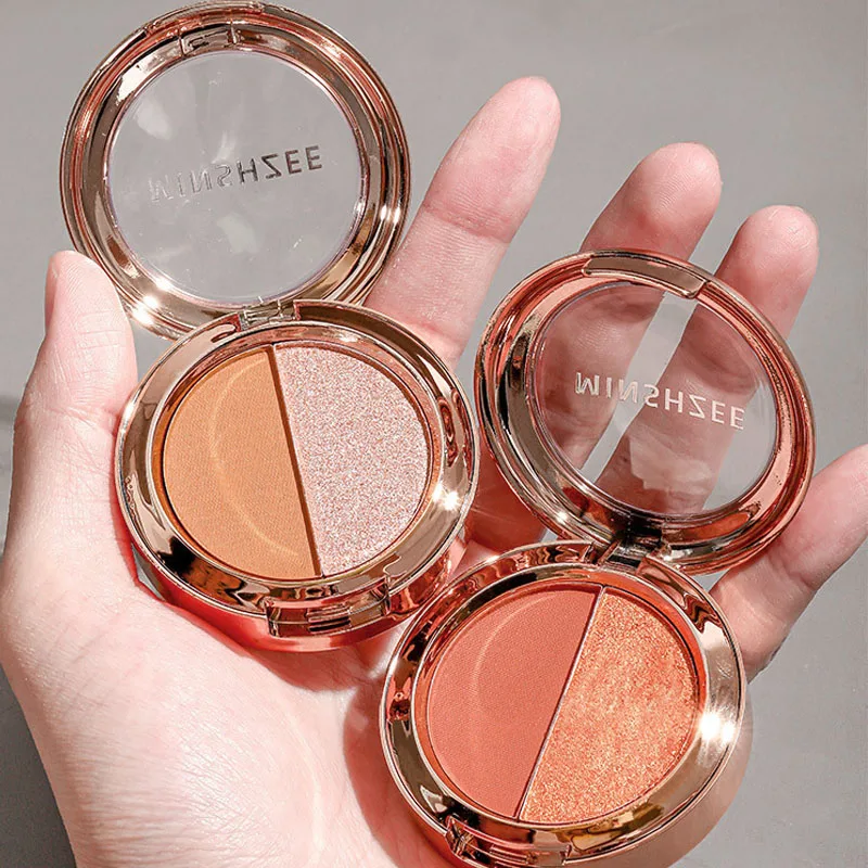 Two color eye shadow palette - waterproof and sweat proof, energetic glitter sequins, amazing eye makeup appearance