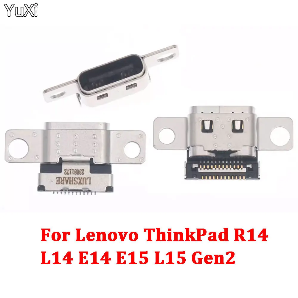 Connettore Jack di alimentazione cc USB di tipo C da 1-5 pezzi per Lenovo ThinkPad R14 L14 E14 E15 L15 Gen2 Dock per presa di ricarica