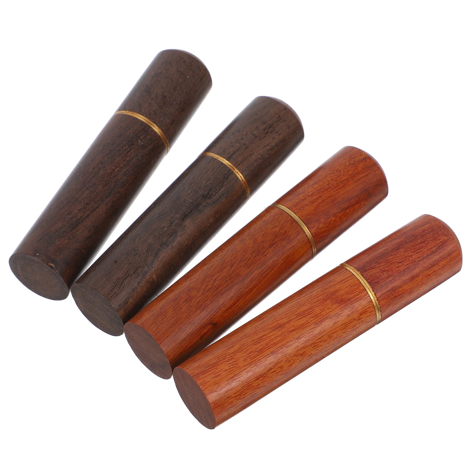 

4Pcs Needles Holder Sewing Needle Box Wooden Needle Case Portable Storage Organizer for Embroidery Tools Needles Holder