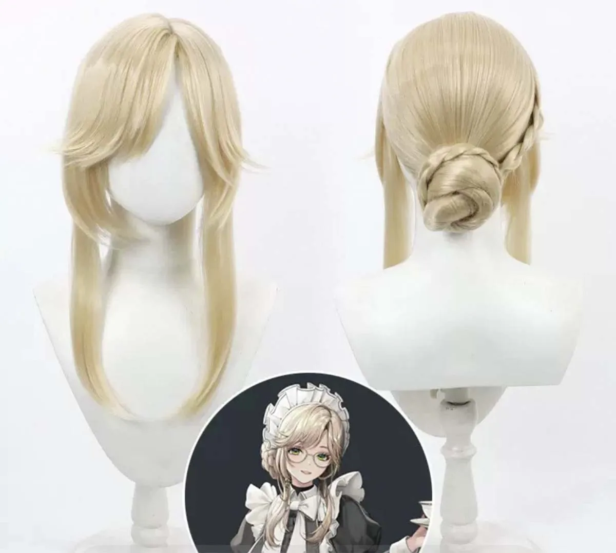 Game Eddie Cosplay Heat Resistant Hair Wig