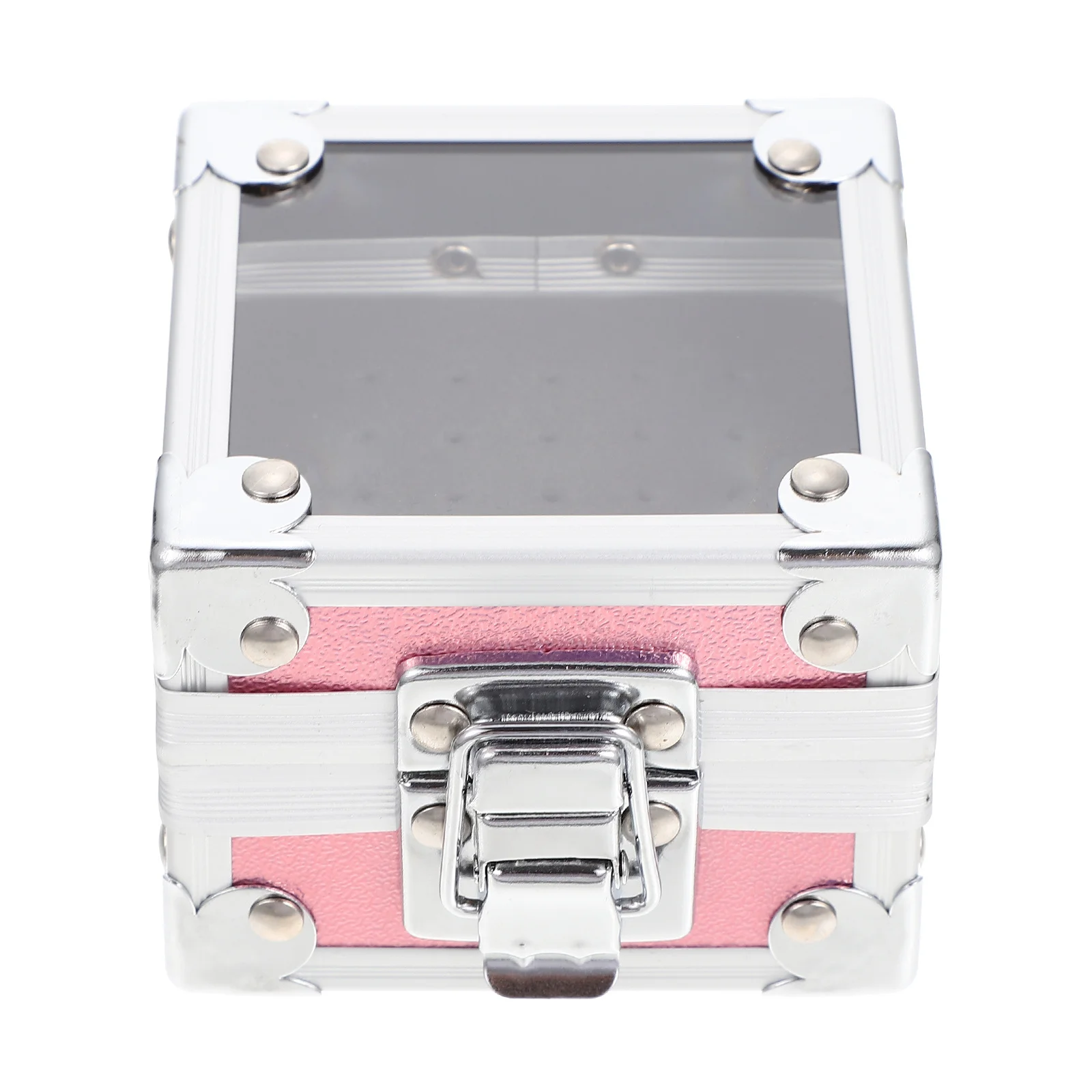 

Nail Drill Bits Storage Box 12 Grid Acrylic Organizer for Manicure Grinding Heads Display and Salon Tool Management