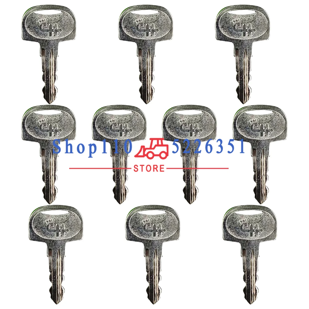 10/5/2/1Pcs 601 lgnition Key Fit for StackerFerris Mower Vermeer Sany Mini Excavator Broderson Crane