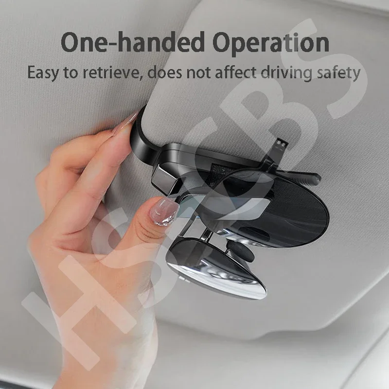 Car Emblem Sun Visor Glasses Clips Eyeglasses Holder Sticker for Peugeot 107 206 207 208 308 408 508 2008 3008 Auto Accessoies