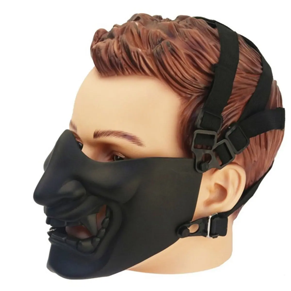 

ABNH Half Face Masks, Samurai Masks Protective Masks for Cos Game Halloween Party