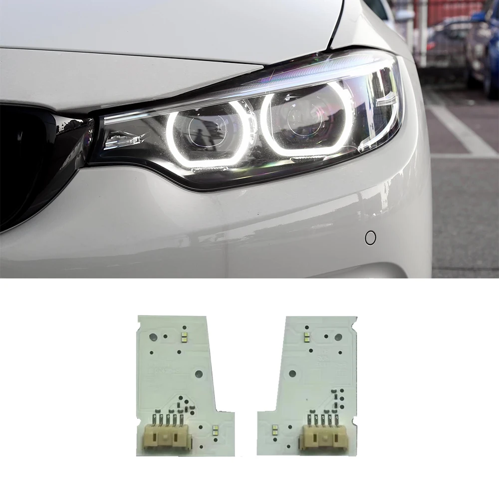 

LED Headlight Daylight Replace White Angel Eyes DRL 7493227 7493228 For 2018-2020 BMW 3' F80 4' F32 F82 F83 M4 F33 F36 LCI