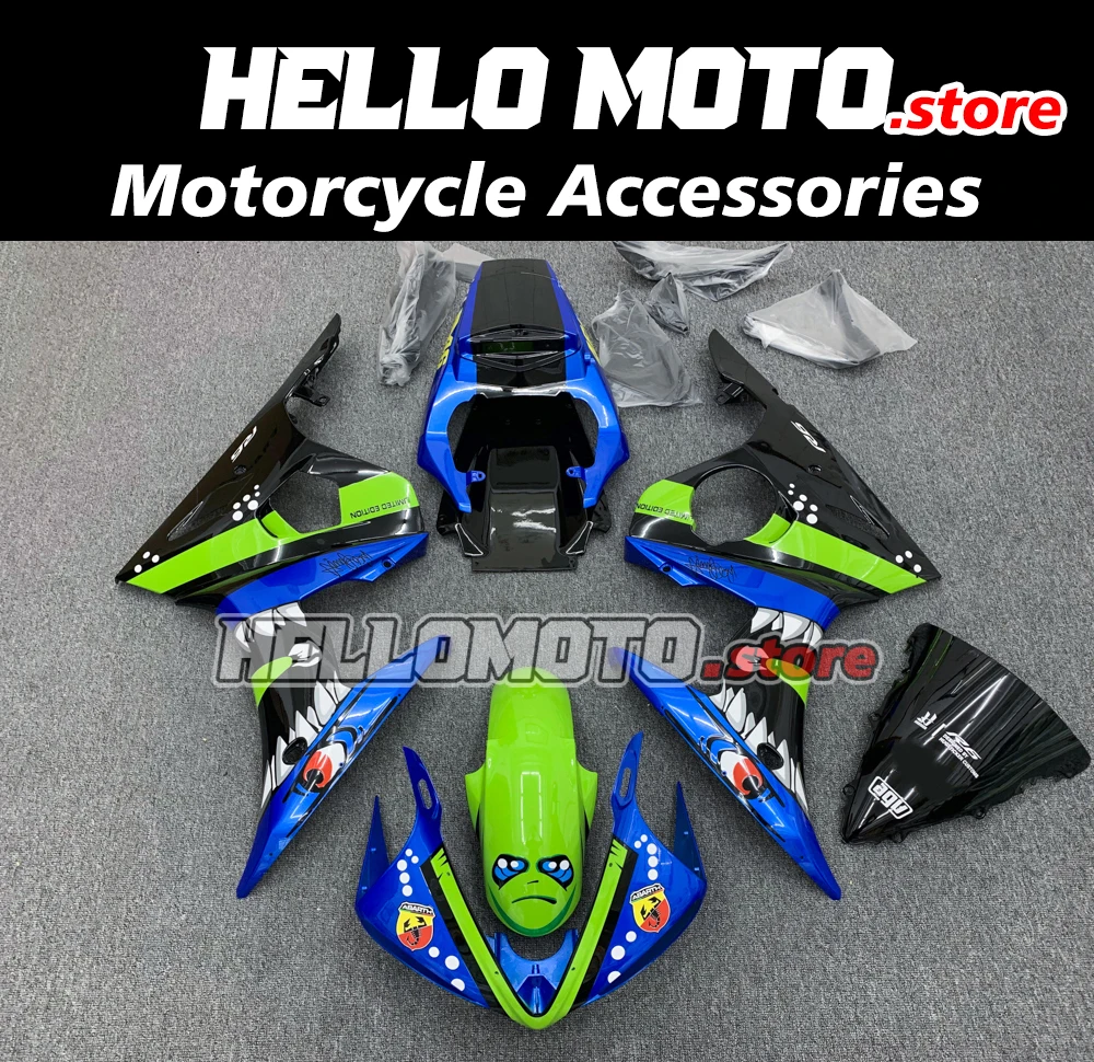 For YZF-R6 YZF R6 2003 2004 2005 R6S 2006 2007 2008 2009 Motorcycle Fairing Accessories Shell Bodywork Set RJ051 RJ09