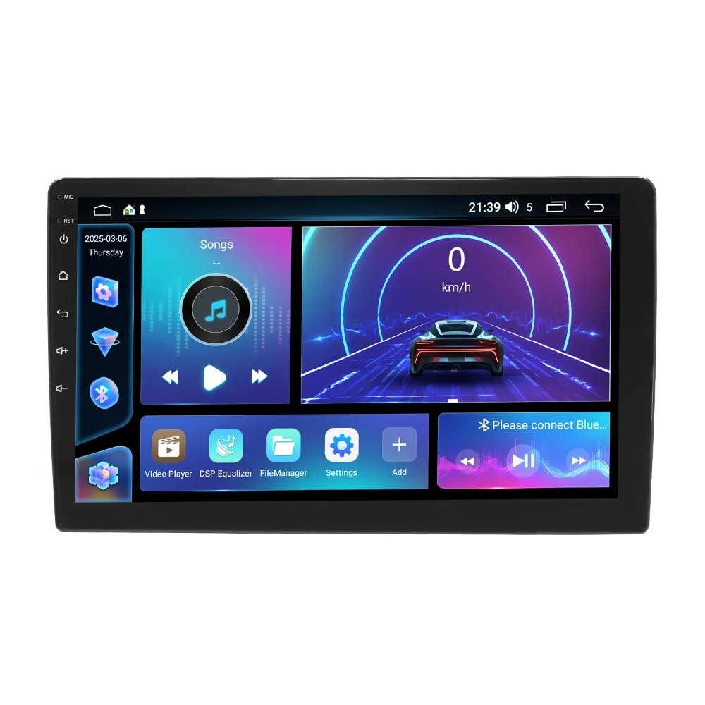 

7 inch 9 inch 10.1 inch Car Android GPS Navigation ADAS Front and Rear Dual Recorder HD Large Screen Reverse Vehicle Image