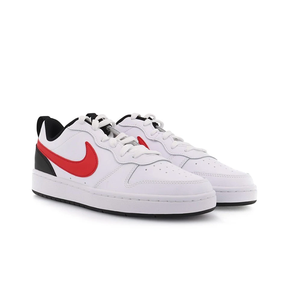 Original Nike Court Borough Unisex Women Men Skateboarding Shoes Non-Slip Low Top Comfortable White Sneakers BQ5448-110