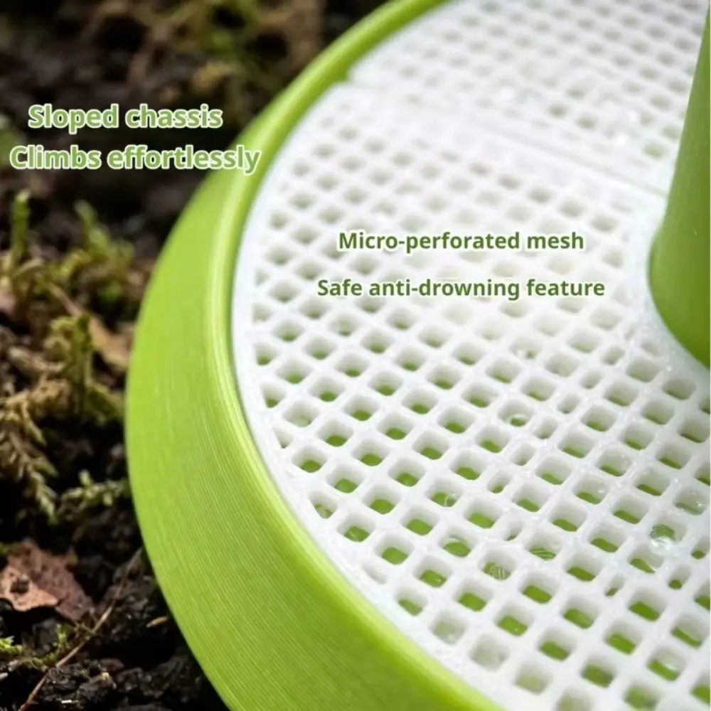 Clear Bottle Reservoir Insect Water Dispenser Round Base Perforated Base Habitat Insect Water Feeder Detachable Easy To Clean