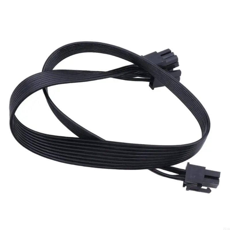 77JD HighQuality 8-Pin to 8-Pin (6+2) GPU Power Cable 50/60/70/100cm Length