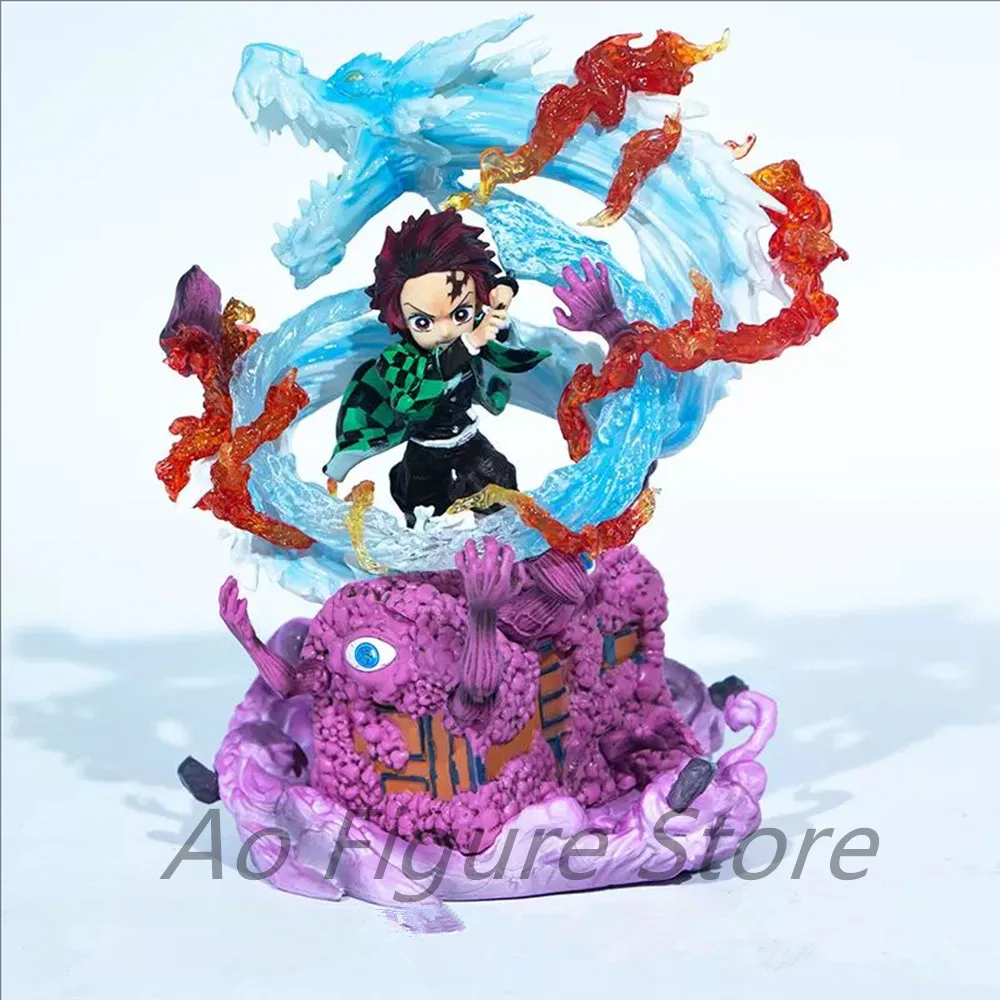 18cm Demon Slayer Kamado Tanjirou G5 Figure Anime Kimetsu No Yaiba Action Figurine Collection Pvc Statue Model Doll Toys Gift